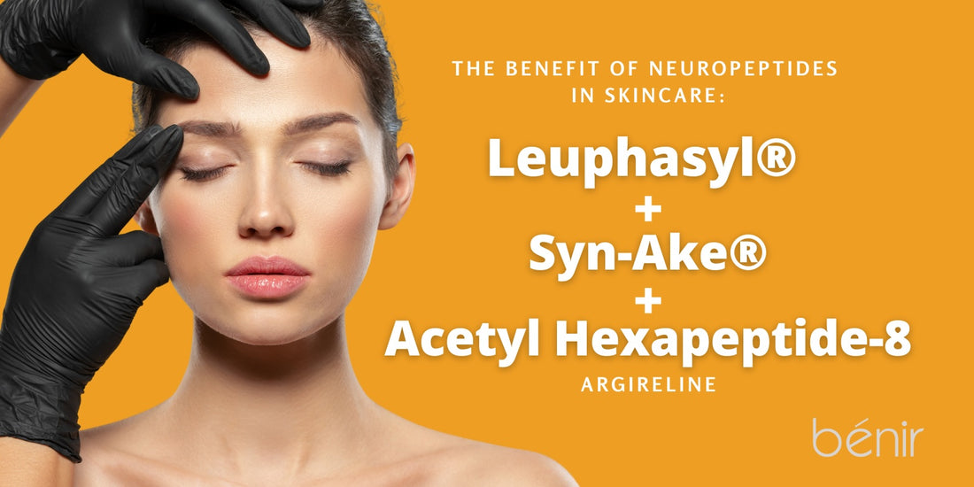 The Benefit of Neuropeptides in Skincare: Understanding Syn-Ake, Argireline, and Leuphasyl